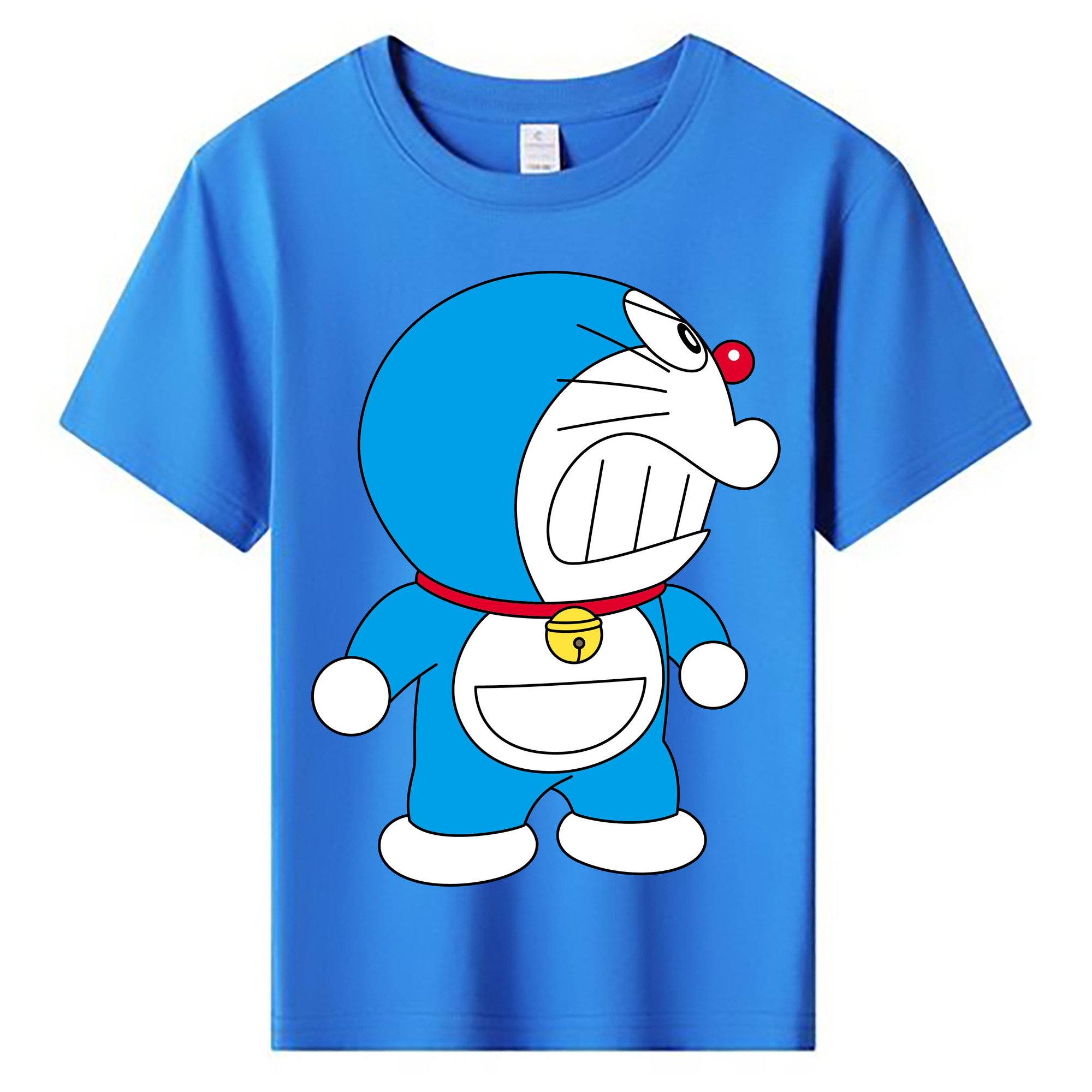 （画像用） ドラえもん Doraemon 綿100％キッズTシャツ（フロントプリント）